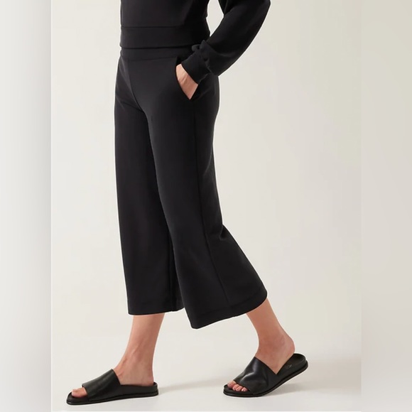 Black Gaucho Pants - Picture 3 of 5